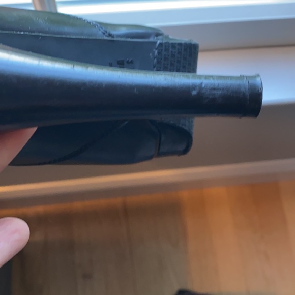 Stuart Weitzman black high heel boots - Picture 3 of 5